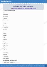 Đề thi giữa kì 2 Tiếng Anh 4 Family and Friends - Đề số 5